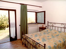 Quartos e apartamentos em agroturismo em San Gimignano