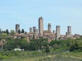 El Agroturismo Borgo Montauto en San Gimiñano